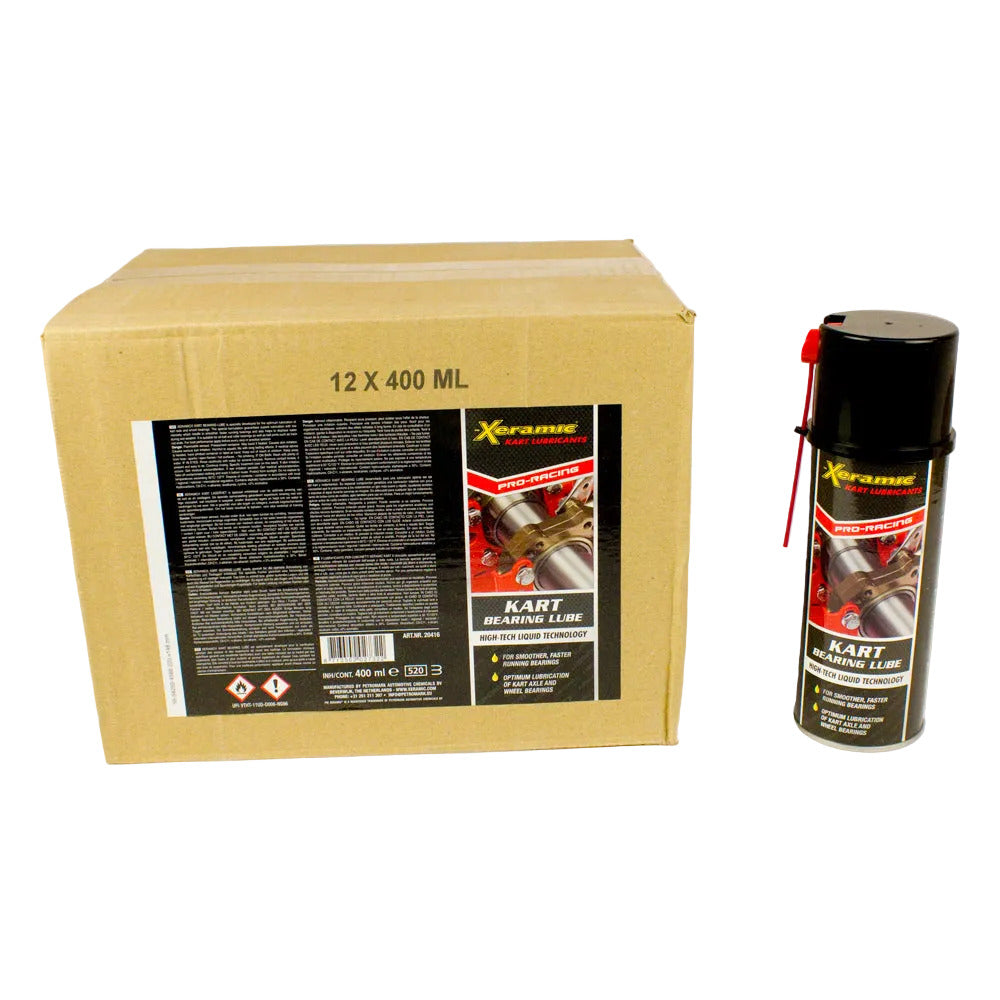 Xeramic Bearing Lube 400 ml Spray - 12 Bottle Case