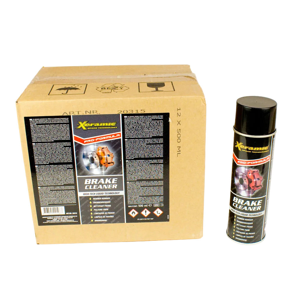 Xeramic Brake Cleaner 500 ml* - 12 Bottle Case
