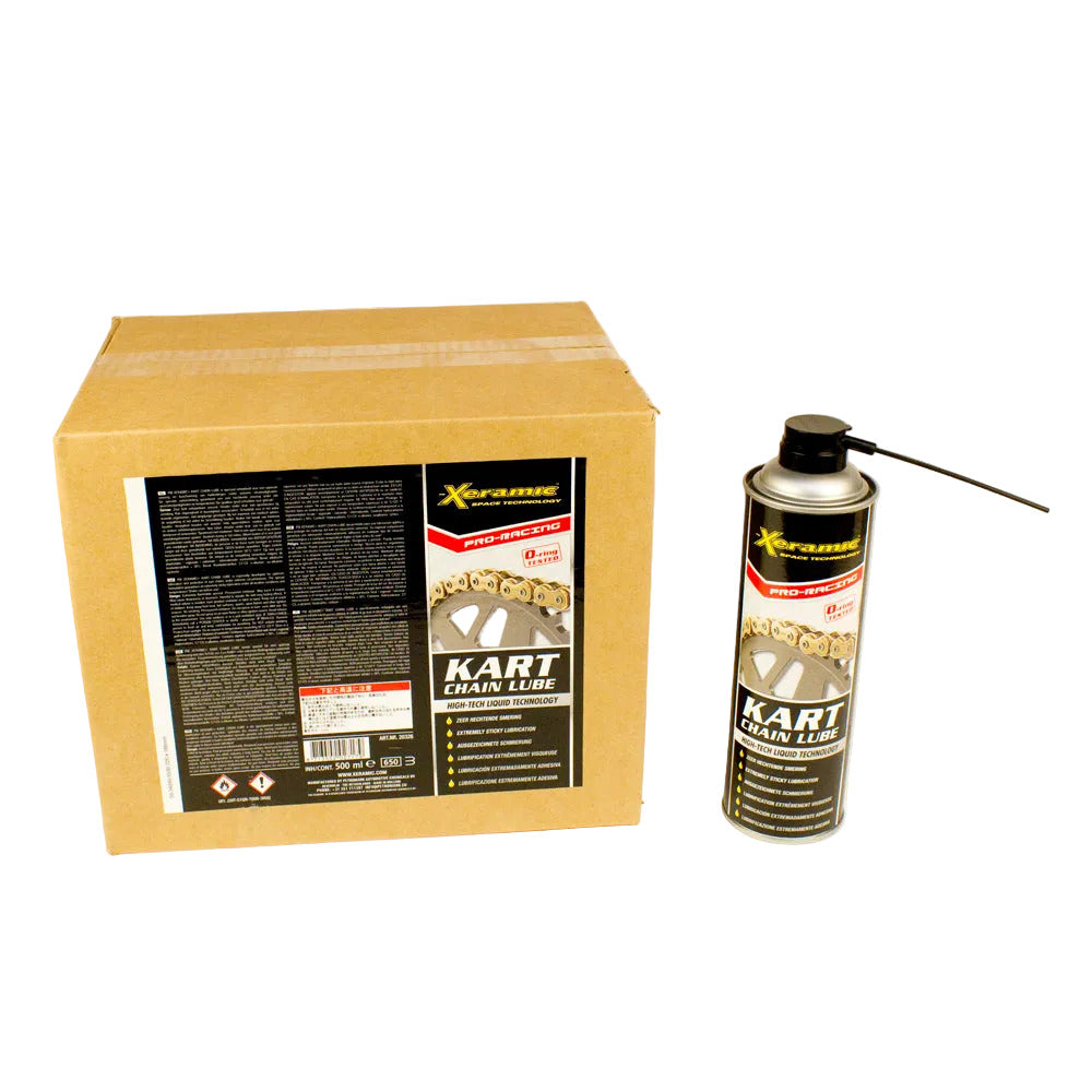 Xeramic Synthetic Kart Chain Oil Spray - 12 Bottle Case