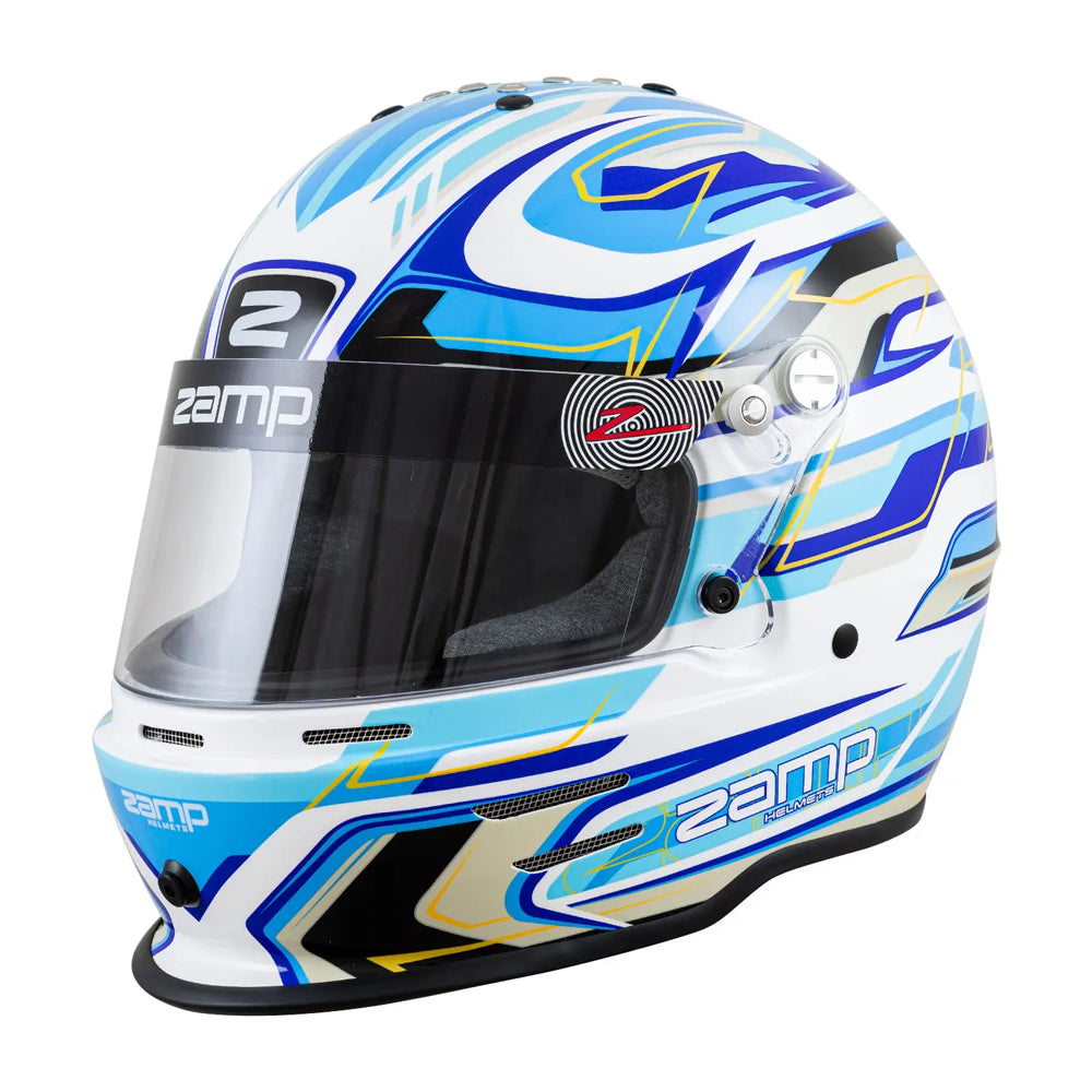 New Colors! Zamp RZ-42Y Youth Racing Helmet with Graphics, Snell CMR2016