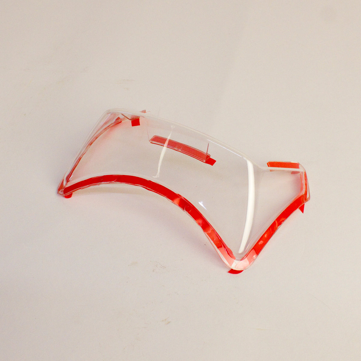 Zamp RZ-42Y &amp; RZ-42 Helmet Clear Aero Rear Plastic Spoiler