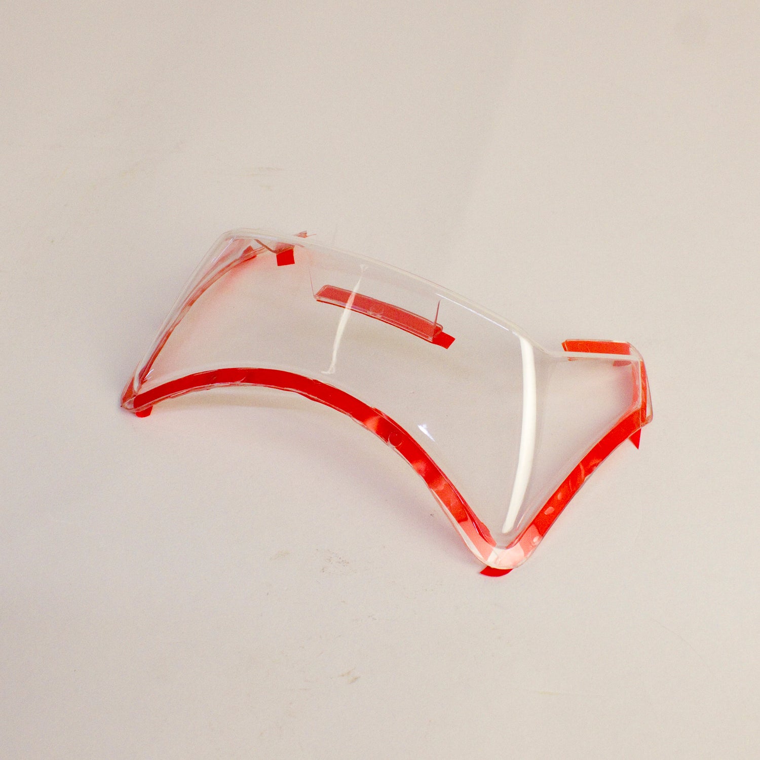 Zamp RZ-42Y & RZ-42 Helmet Clear Aero Rear Plastic Spoiler