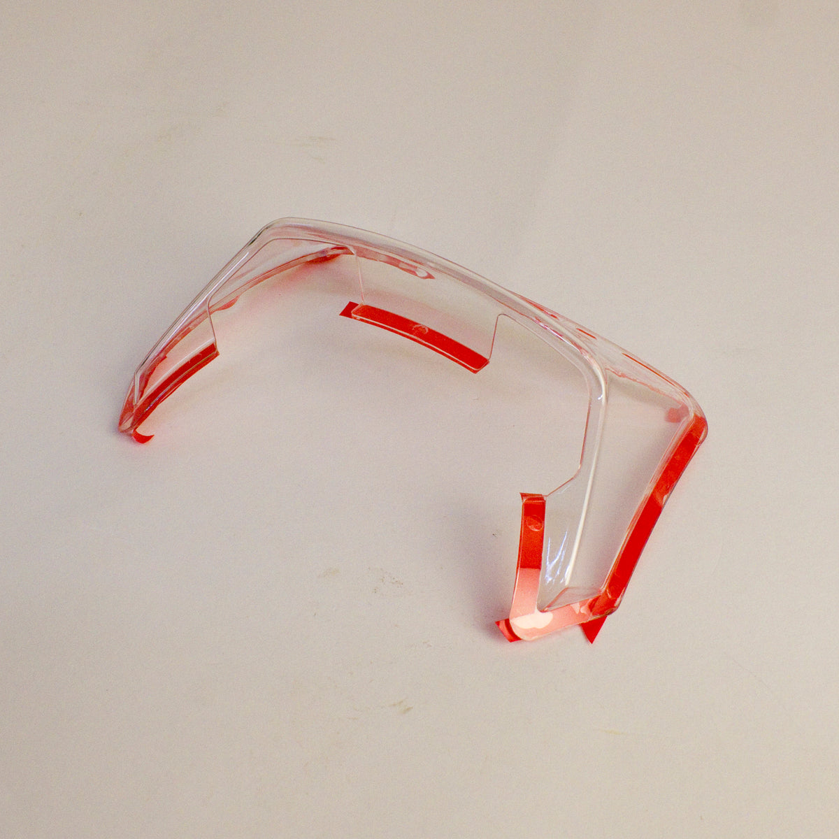 Zamp RZ-42Y & RZ-42 Helmet Clear Aero Rear Plastic Spoiler
