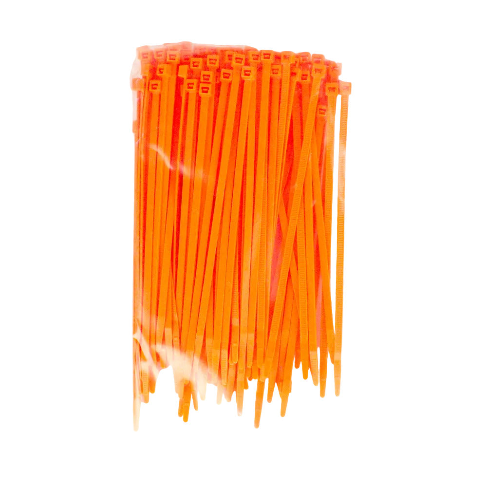Plastic Tie Wraps 8" Long, 100 Pack