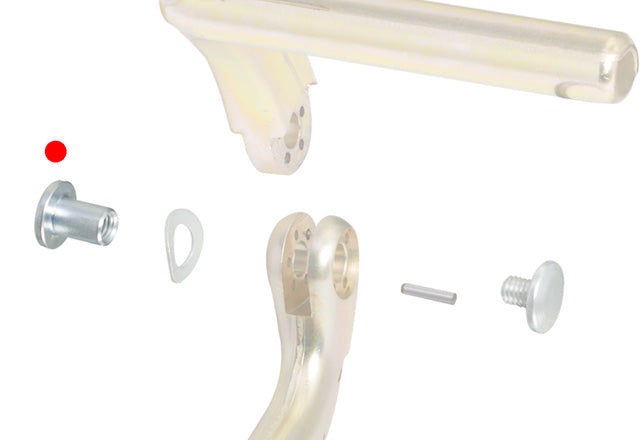 I. 0014.D01 Tony Kart OTK Bushing for Pedal Adjustment on Aluminum Pedal