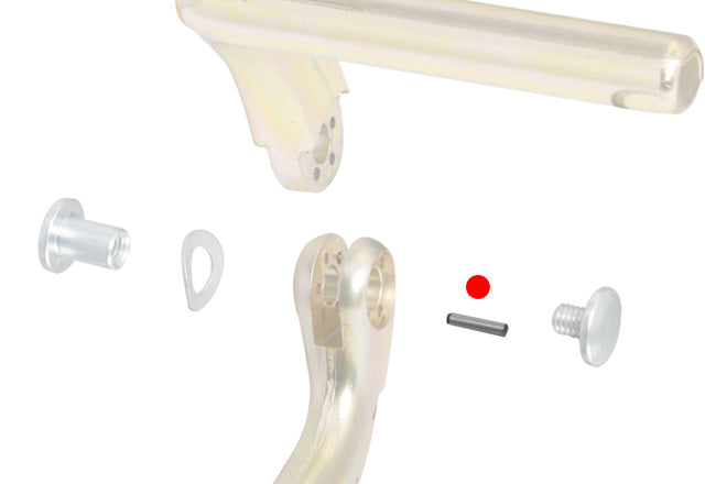 G. 0014.D02 Tony Kart OTK Pin for Pedal Adjustment on Aluminum Pedal