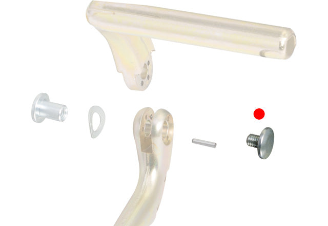 H. 0014.D03 Tony Kart OTK Pivot for Pedal Adjustment
