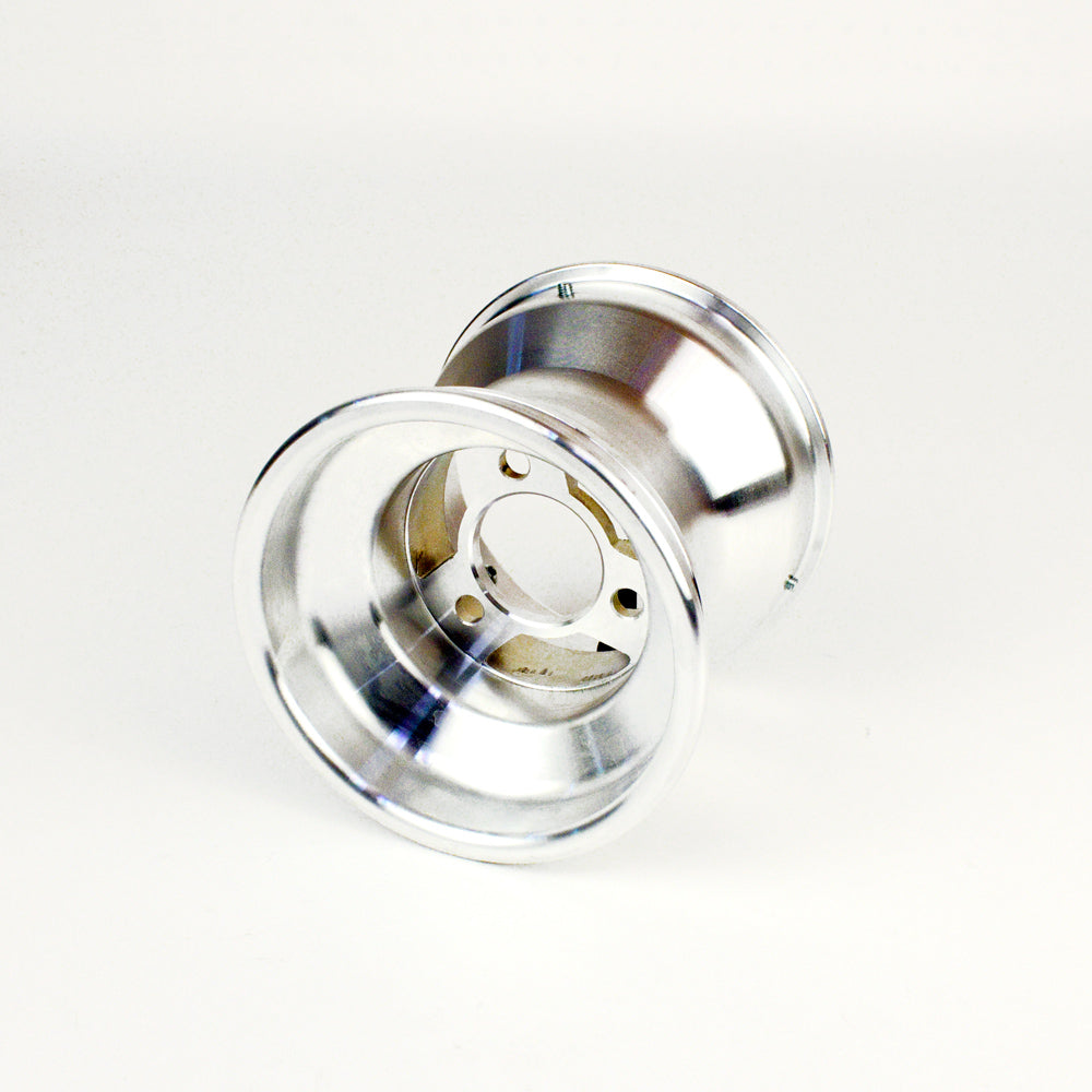 0039 130mm x 5" Cast Aluminum Metric Wheel, Bolt in Hub Style