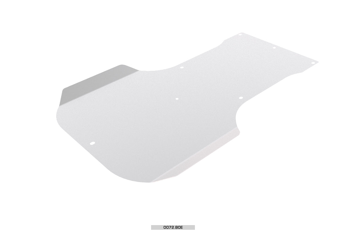 C. 0072.B0E FA Kart OTK Chassis Aluminum Floor Tray, Mini NEOS with FA Floor Tray Sticker