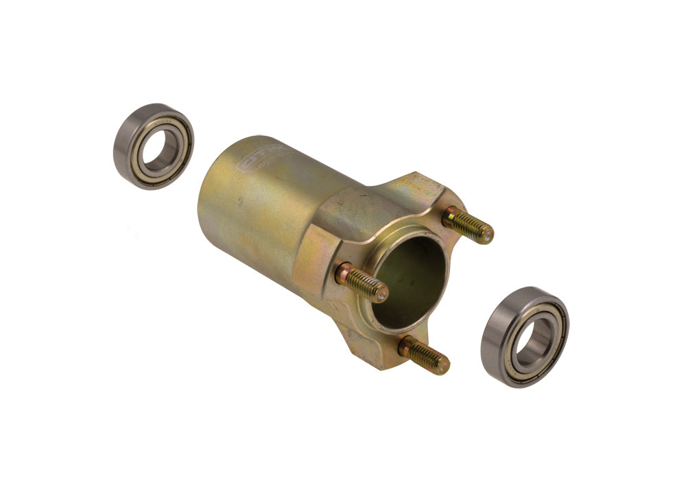 J. 0103.C0KIT Tony Kart OTK Front Hub BST 17mm Magnesium 95mm Long, Metric Pattern