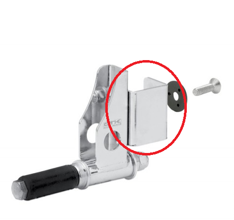 T. 0312.00FA Tony Kart OTK Metal Connector for Mini Plastic Rear Bumper