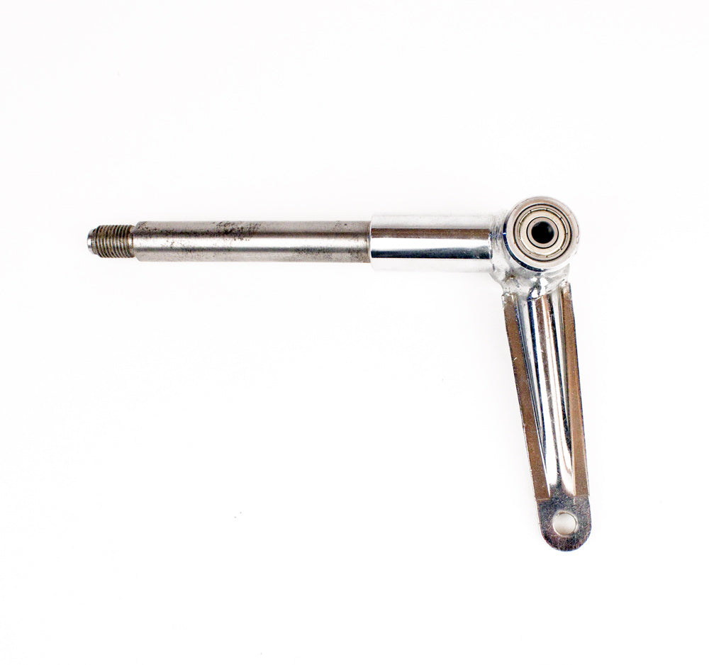 1. 10.6221.00 Birel Spindle Assembly, 12 Degree, 140mm Long, 17mm Shaft, Left Hand