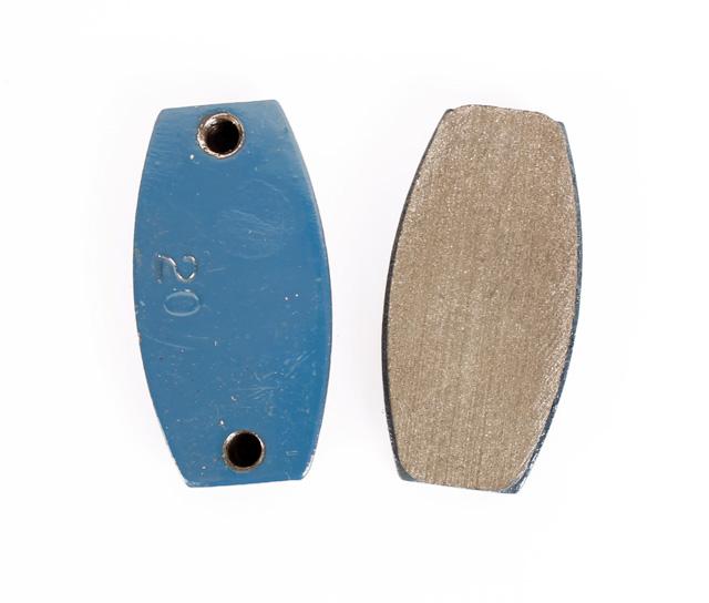 MCP 1383LN Blue Rear Brake Pads, Pair