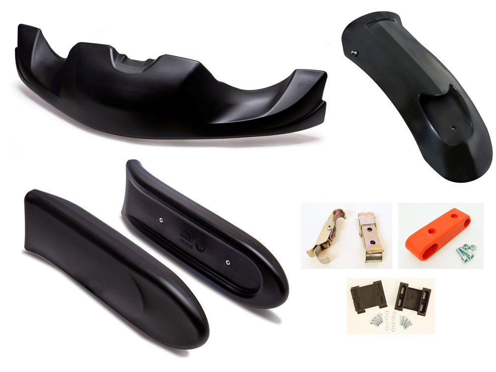 CIK KG 507 Complete Bodywork with 507 Pods and 508 Panel with Nose Hardware