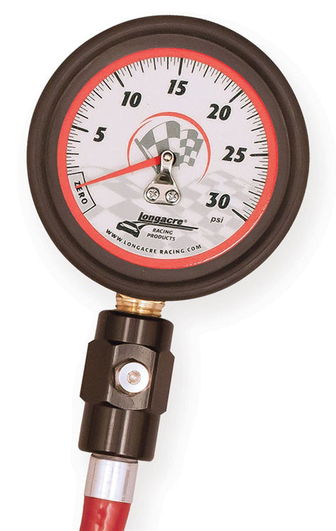 52023 Longacre 0-30lbs Tire Gauge with Bleeder