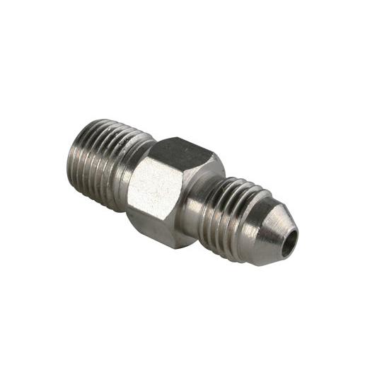 E. (316A) 1/8" to AN-3 NPT Brake Caliper Fitting for American Steel Braided Lines