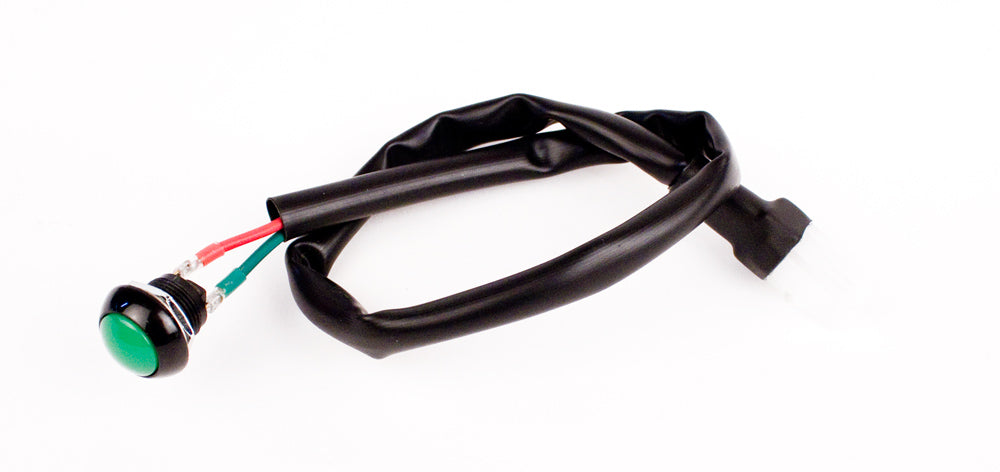 301. A-61928A IAME Mini Swift Green Starter Button with Short Wire