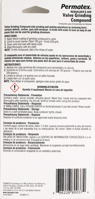 Permatex Valve Grinding Compound