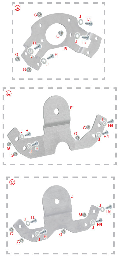 H. V.TB4X12 OTK Tony Kart Button Head Allen Bolt 4mm x 12mm