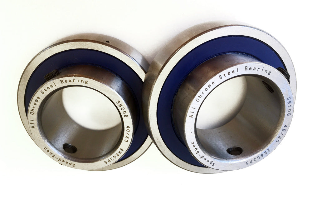 Speed-Spec 40mm Steel Precision Axle Bearing, Blue Removable Seals