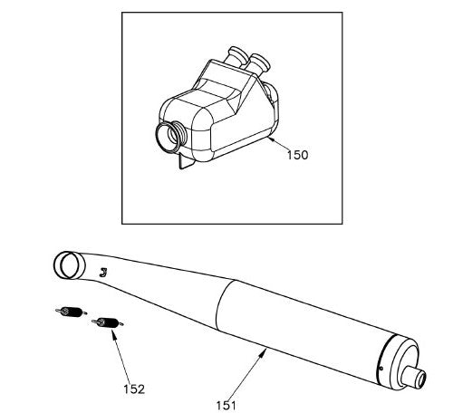 151. W7002468700100 Vortex Rok VLR Exhaust Pipe