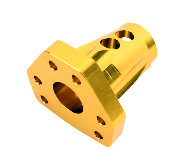 C. Tony Kart OTK Aftermarket Aluminum Steering Wheel Hub, Angled, 6 Hole, 20mm Shaft