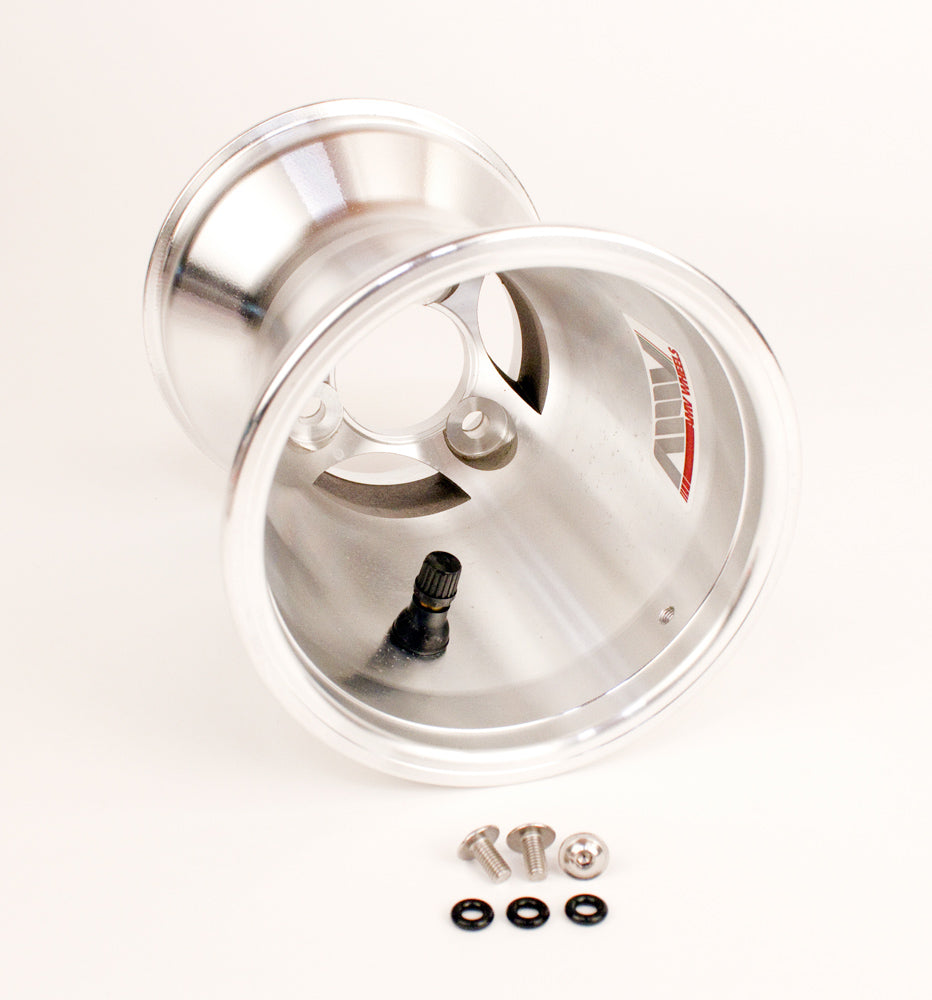 AMV 180mm x 5" Cast Aluminum Spoke Wheel, Bolt In Hub Style