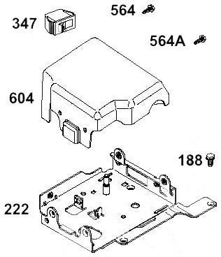 188. 699479 Briggs Animal Control Bracket Bolt