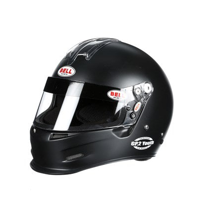 Bell GP2 Youth Helmet, Flat Black, 2XS (54-55)