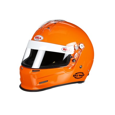 bell bambino helmet Bell GP2 Youth Kart and Auto Racing Helmet SFI 24.1, SFI 24.1 | Safety Orange