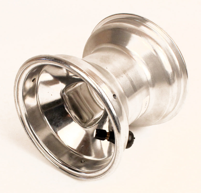 1. 5500.10.95-LU Birel Polished Aluminum 17mm DSM Wheel, 130mm x 5"
