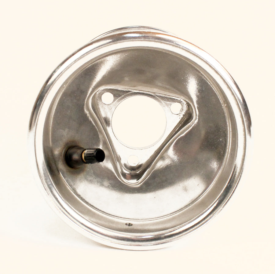 2. 5500.10.79-LU Birel Polished Aluminum, Bolt In Hub Style Metric Wheel, 130mm x 5"