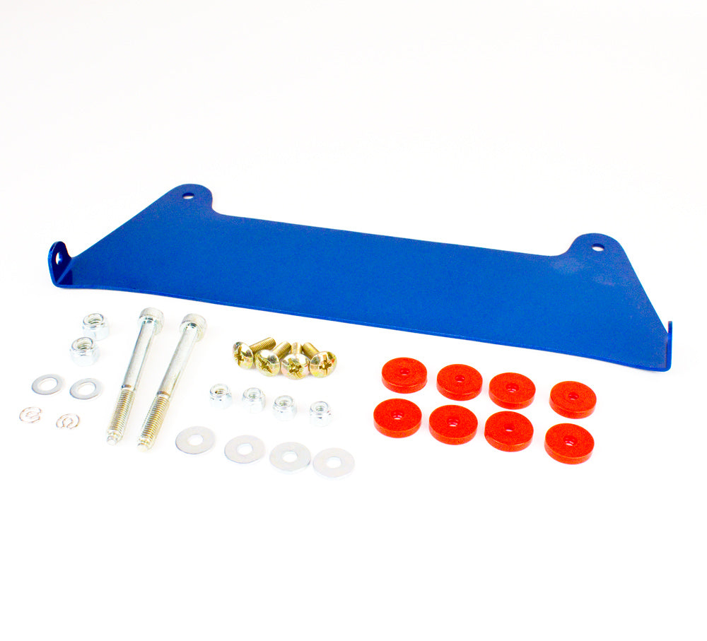 Birel Extended Front Porch Blue Floor Tray with Hardware