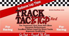 TrackTac BTGP Red, Tire Prep, Quart