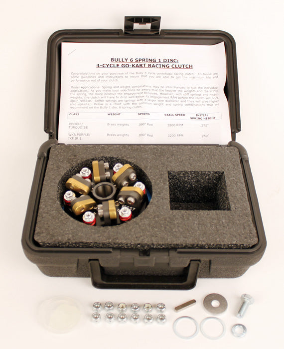 Bully Briggs Clutch 1 Disc 6 Spring