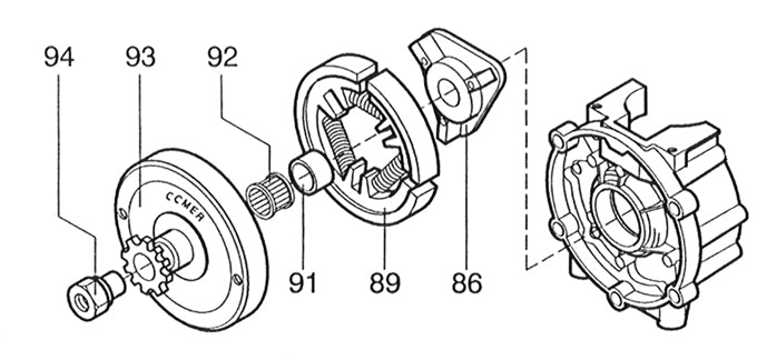 425. Comer C-51 Black FJ Ignition Coil 2007