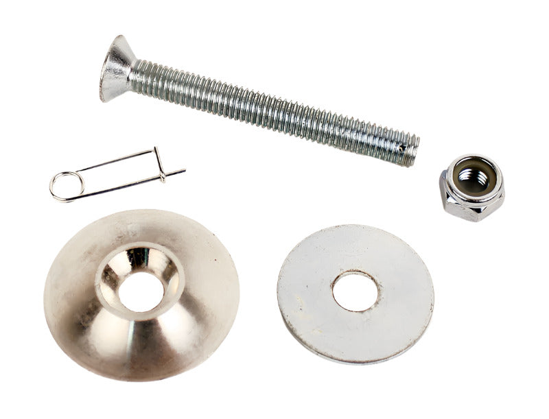 LBK-03 Round Lead Weight Flat Head Drilled Bolt Kit with Clip