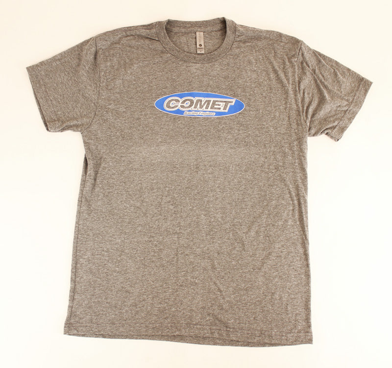 Comet Racing Engines T-Shirt with Blue Logo