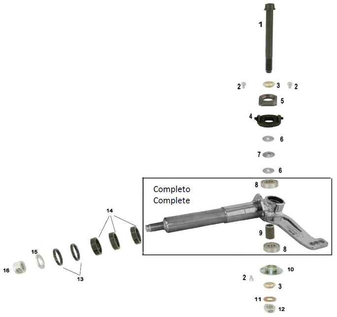 12. AFN.00128 CRG M8 Tall Lock Nut
