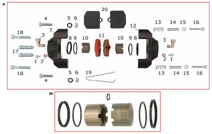 2. AFN.00402 CRG M5 Metal Washer with Inner Seal