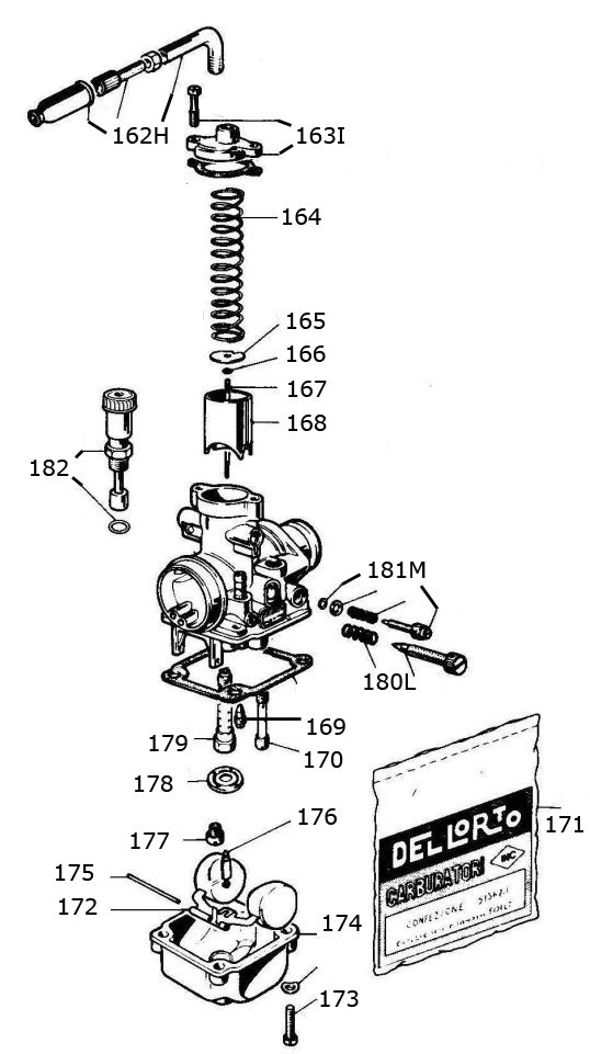 180L. W53027-78 Vortex Mini Rok Needle Valve Kit