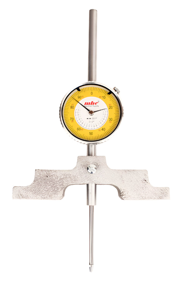 Dial Indicator Gauge 2 inch for Two Cycle with Bridge Bracket