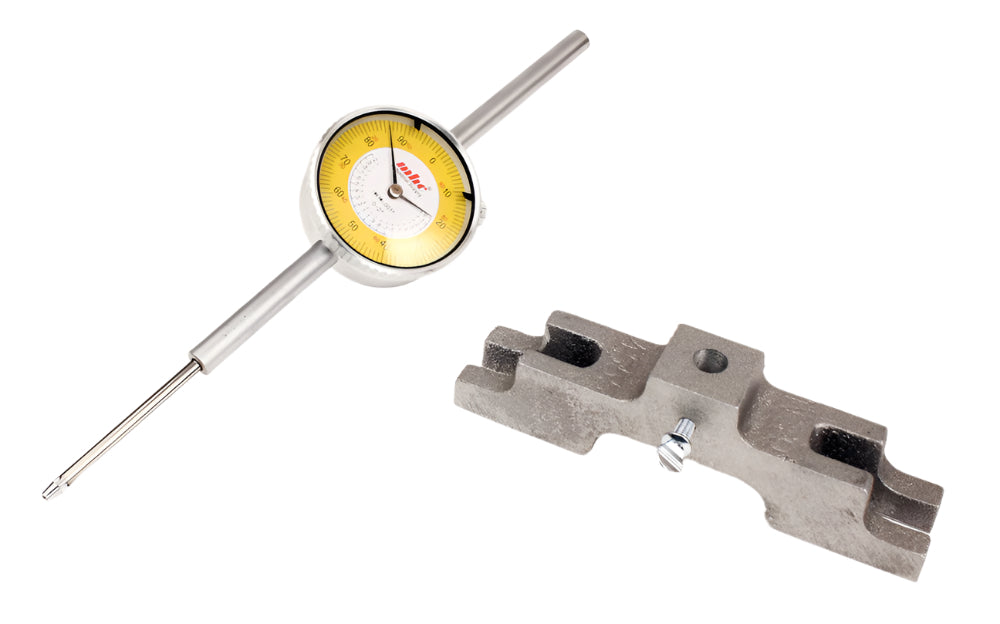 Dial Indicator Gauge 2 inch for Two Cycle with Bridge Bracket - Shop ...