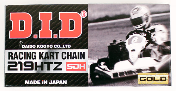 #219 DID HTZ Chain, Hard Pin - Shop Karting Parts | Comet Kart