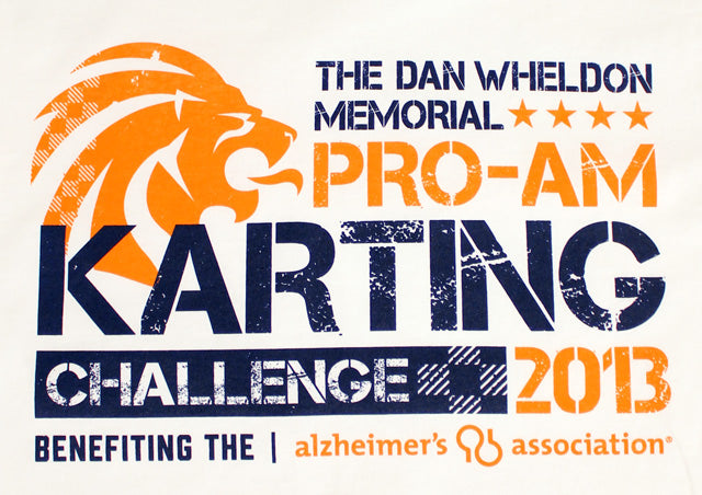 Close Out! Official 2013 Dan Wheldon Pro-Am Karting Challenge T-Shirt, Medium