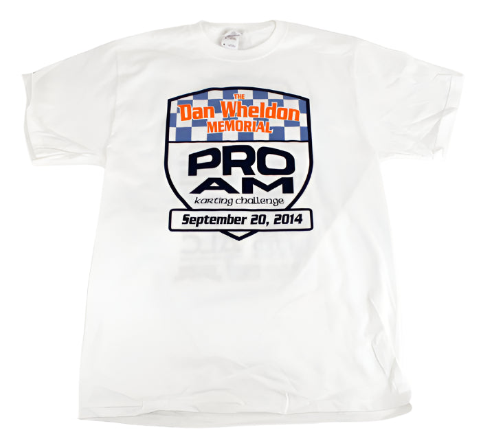 Close Out! Official 2014 Dan Wheldon Pro-Am Karting Challenge T-Shirt