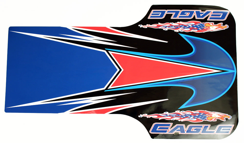 Eagle Kart KG 506 CIK Bodywork Complete Sticker Kit., Special Order