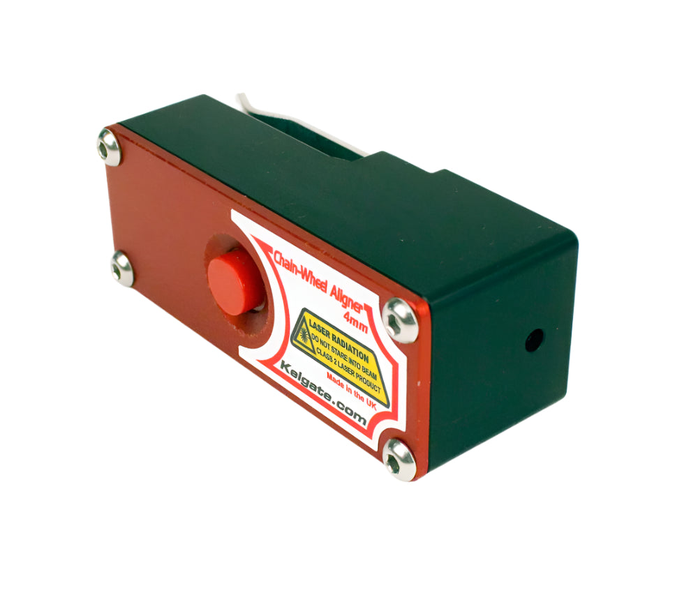 Eagle Eye Laser Chain Aligner, Red Aluminum