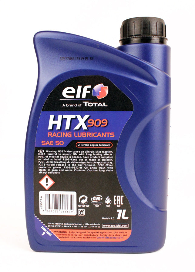 Elf HTX 909 Two Cycle Engine Premix Karting Oil