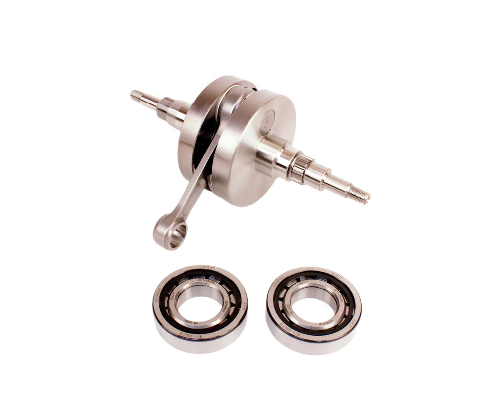 (83A) ENC00101K IAME X30 Crankshaft Assembly with SKF Roller Bearings